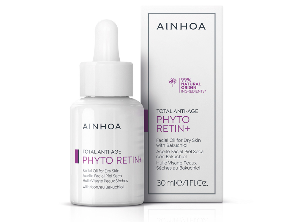 Eļļa sausai sejas ādai ar bakučiolu ANTI-AGE FACIAL OIL FOR DRY SKIN WITH BAKUCHIOL (30 ml) R2901