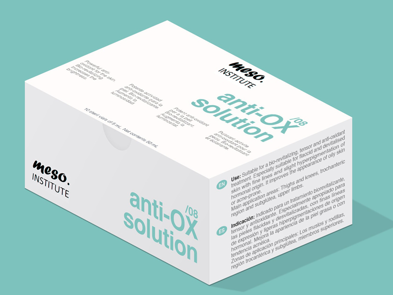 MESO.institute anti-OX solution/08 ir pret novecošanās līdzeklis